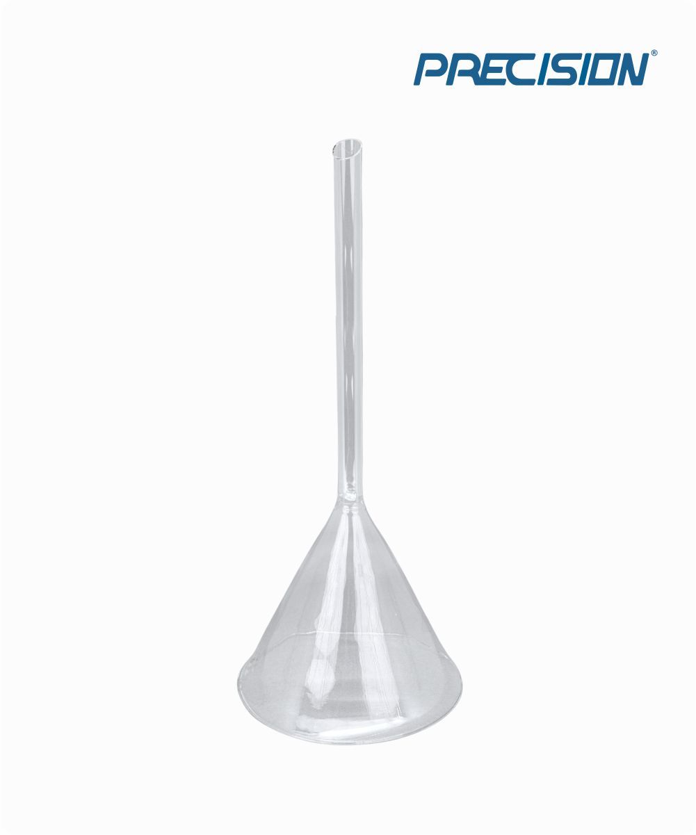 Funil analítico haste longa diâmetro 100mm / 125mL